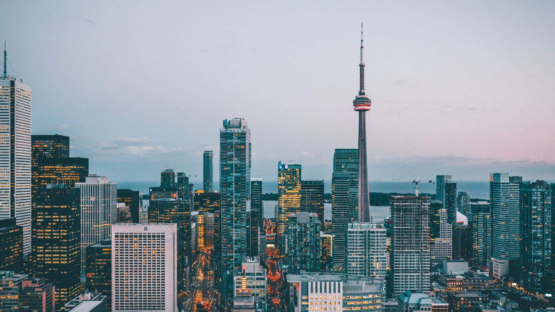 CN Tower in Toronto Canada skyline — World Cup 2026 host city